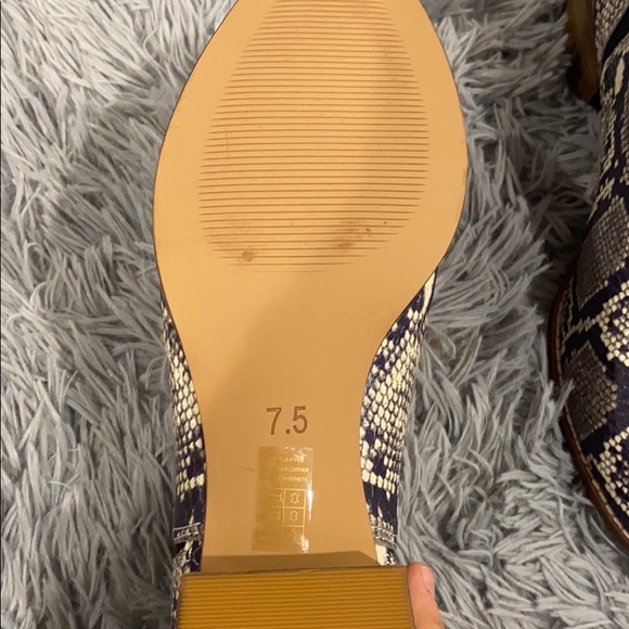 NEW • Madewell • Carina Snake Leather Ankle Boots - Picture 7 of 8